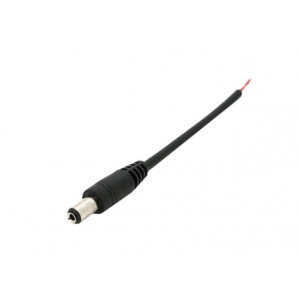 DC-M (D 5,5x2,5мм) 10см black plug OEM Q1000 Роз'єм живлення